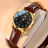 OLEVS Watches for Woman 5566 Golden Black