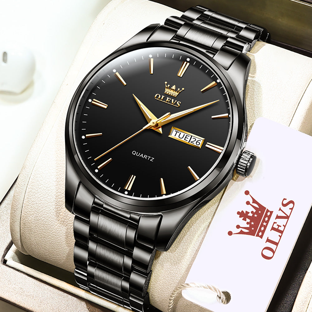 OLEVS Watches for Man 6898 All Black