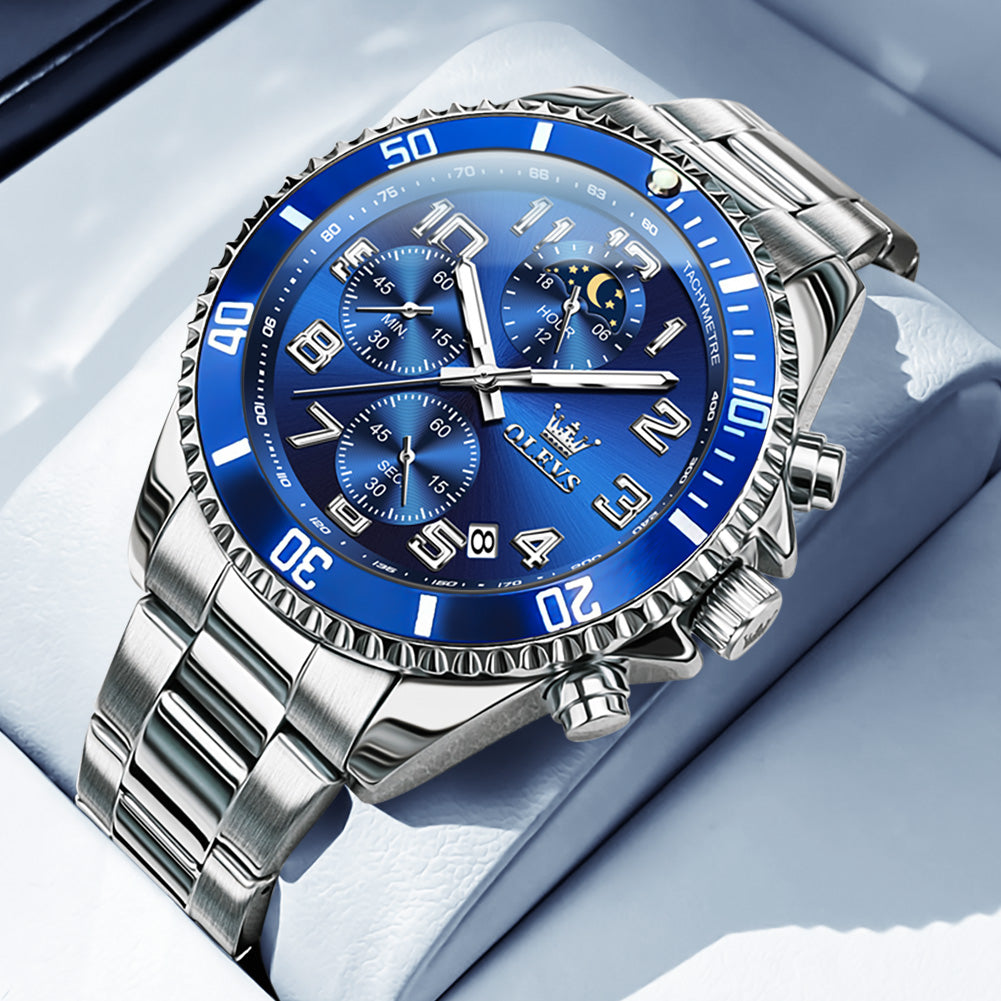 OLEVS Watches for Man 2926 Blue