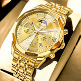 OLEVS Watches for Man 3673 Golden