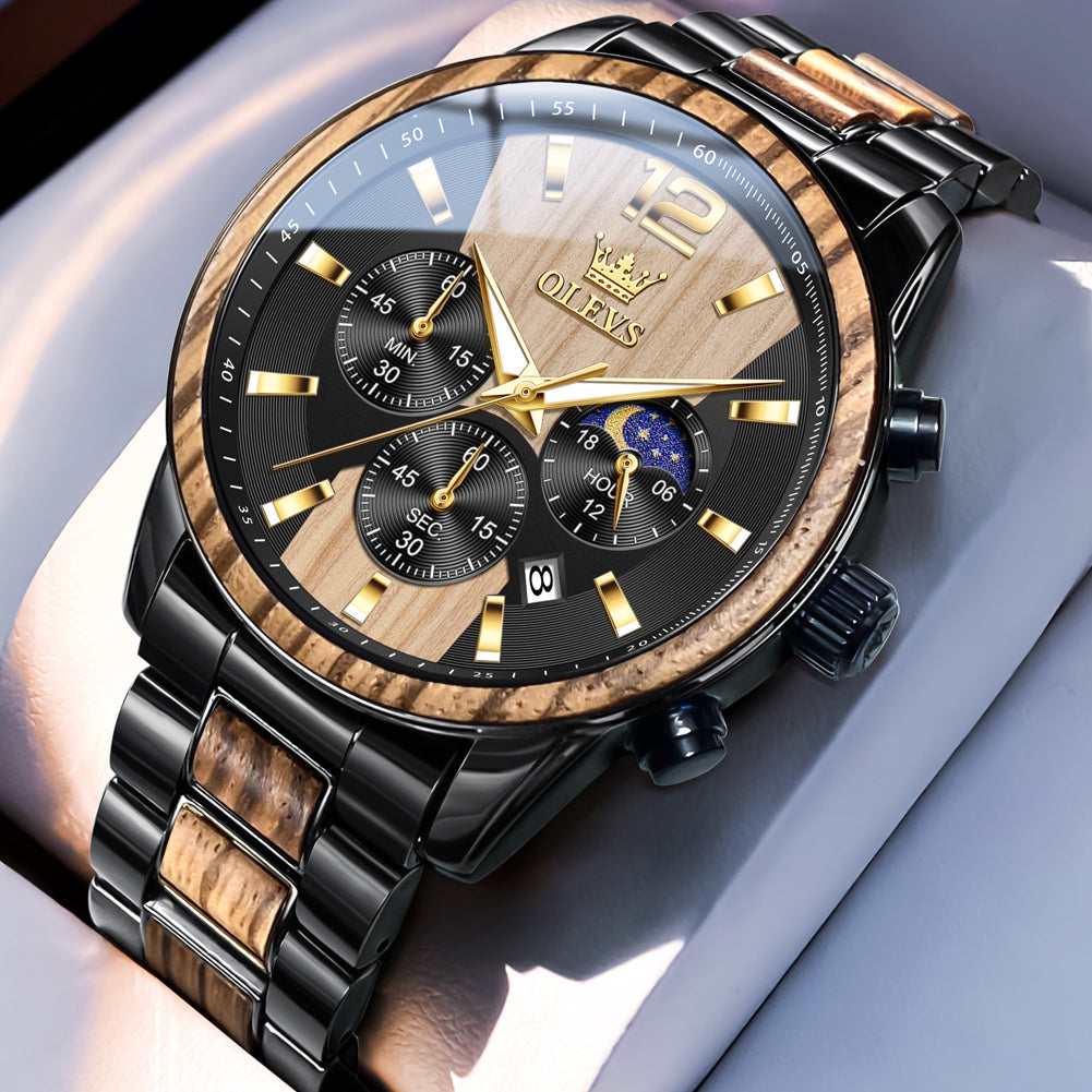 OLEVS Watches for Man 3645 Yellow