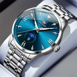 OLEVS Watches for Man 3646 Blue