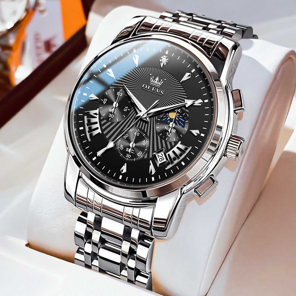 OLEVS Watches for Man 2892 Black
