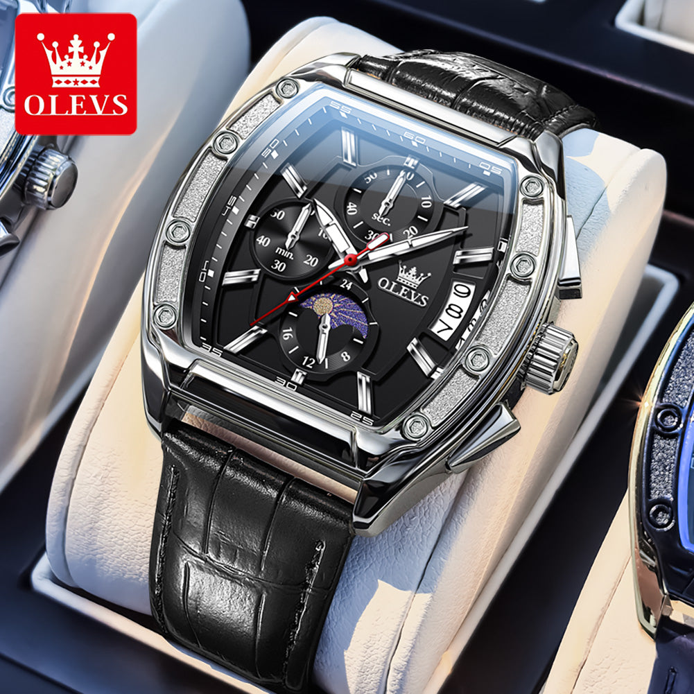 OLEVS Watches for Men 3661-BH-P