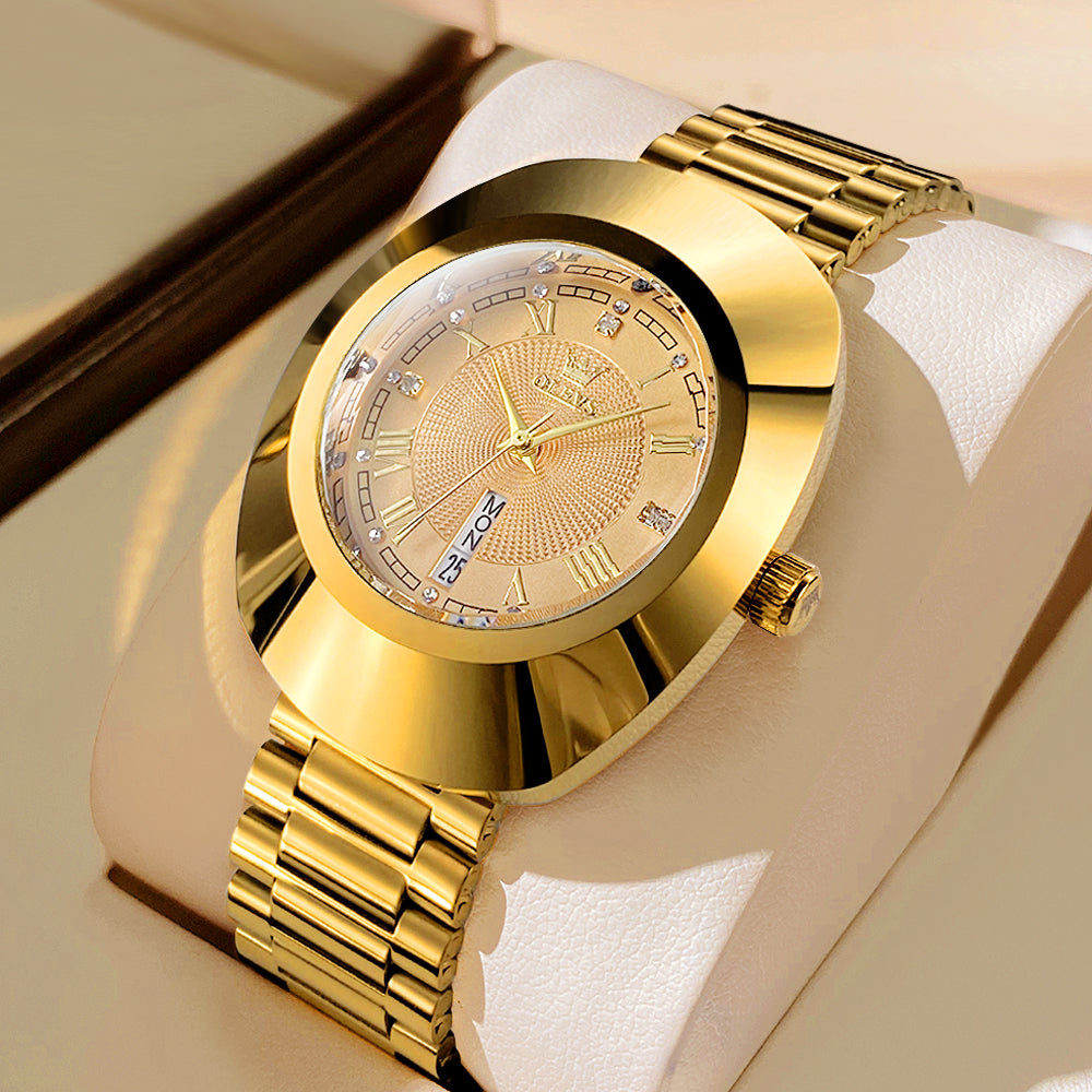 OLEVS Watches for Woman 7008 Golden