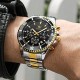 OLEVS Watches for Man 2870 Golden Black