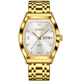 Gold Strap - White Dial Gold Trim