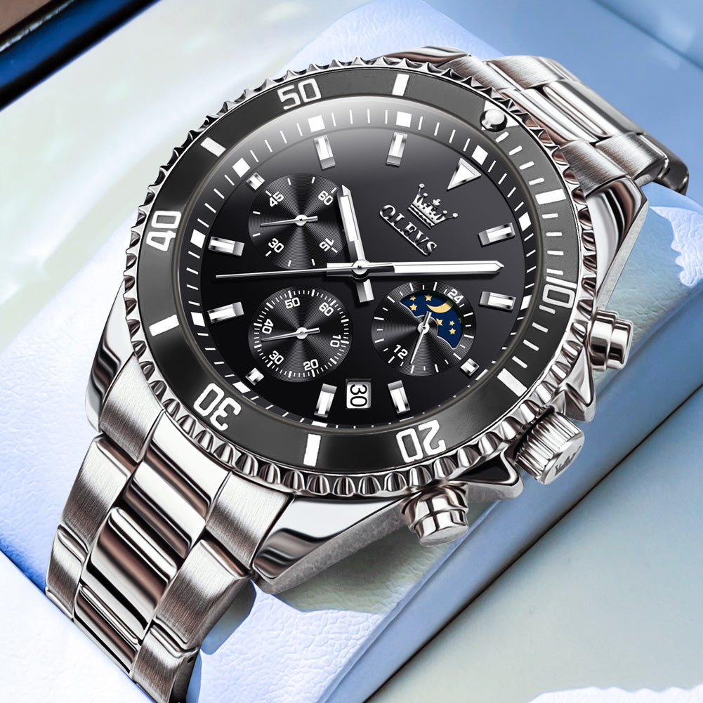 OLEVS Watches for Man 2870 Black