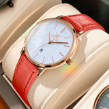 OLEVS Watches for Woman 5869 Rose White -PR
