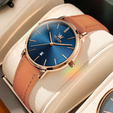 OLEVS Watches for Woman 5869 Rose Blue -PY