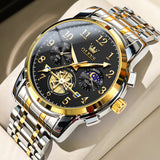 OLEVS Watches for Man 2900 Golden Black