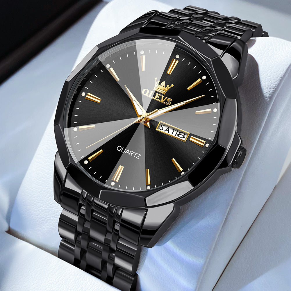 OLEVS Watches for Man 3615 All Black