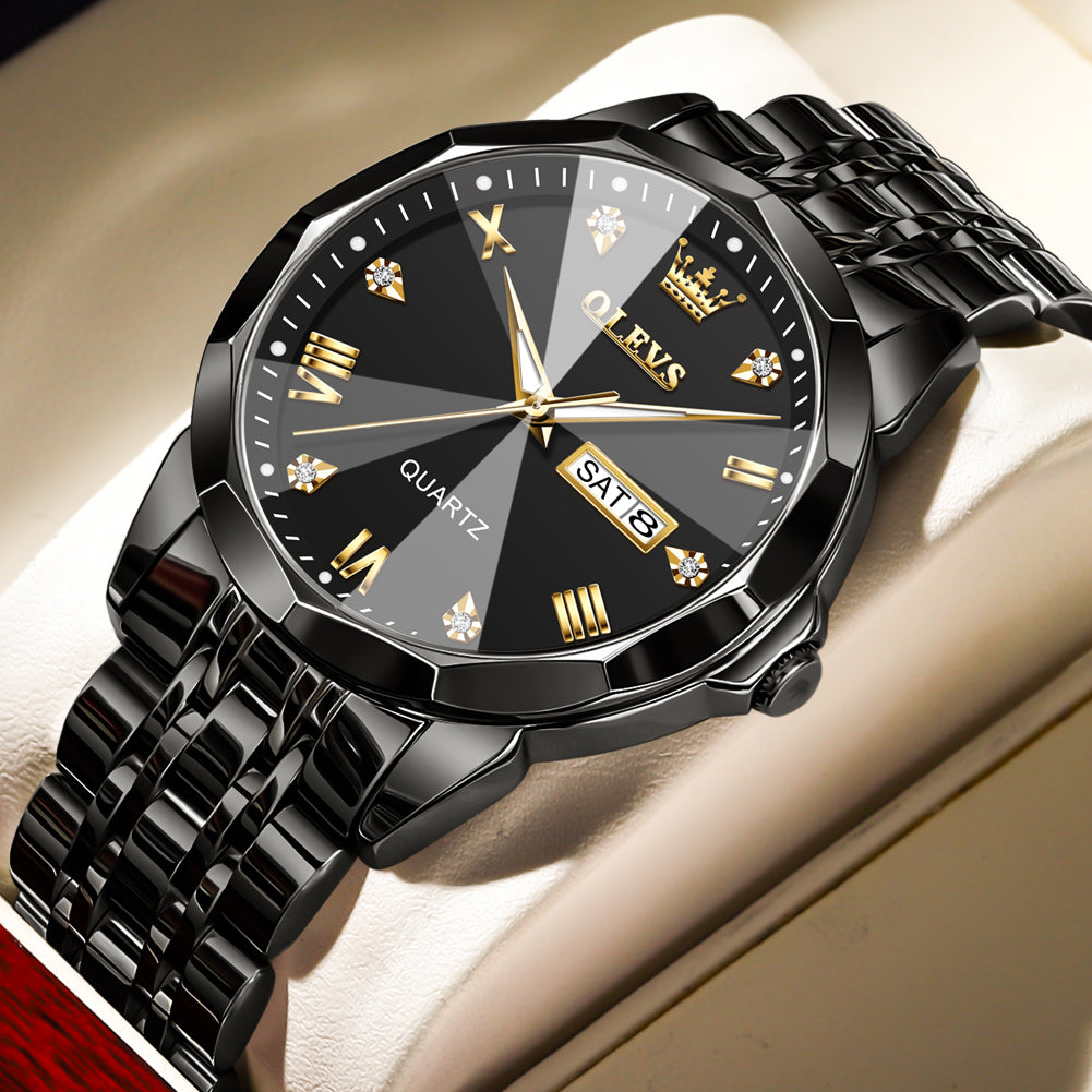 OLEVS Watches for Man 9931 All Black