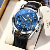 OLEVS Watches for Man 2876 Blue