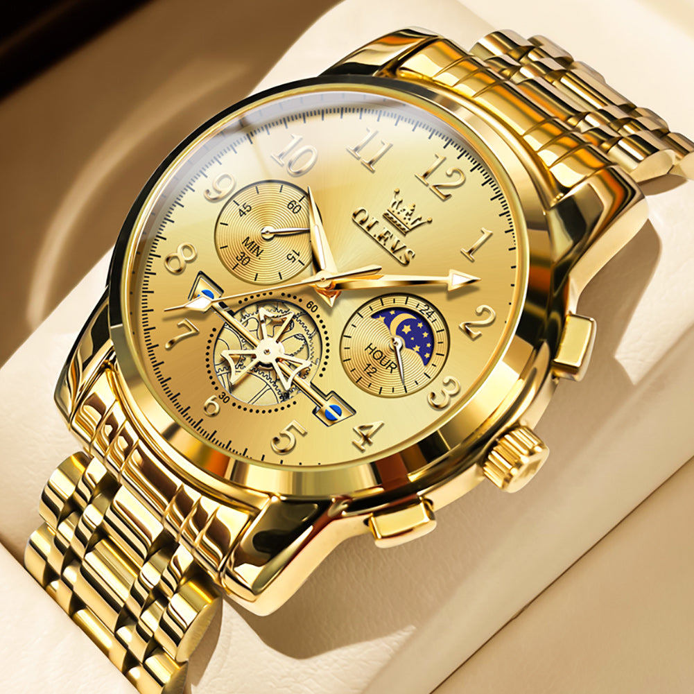 OLEVS Watches for Man 2900 Golden