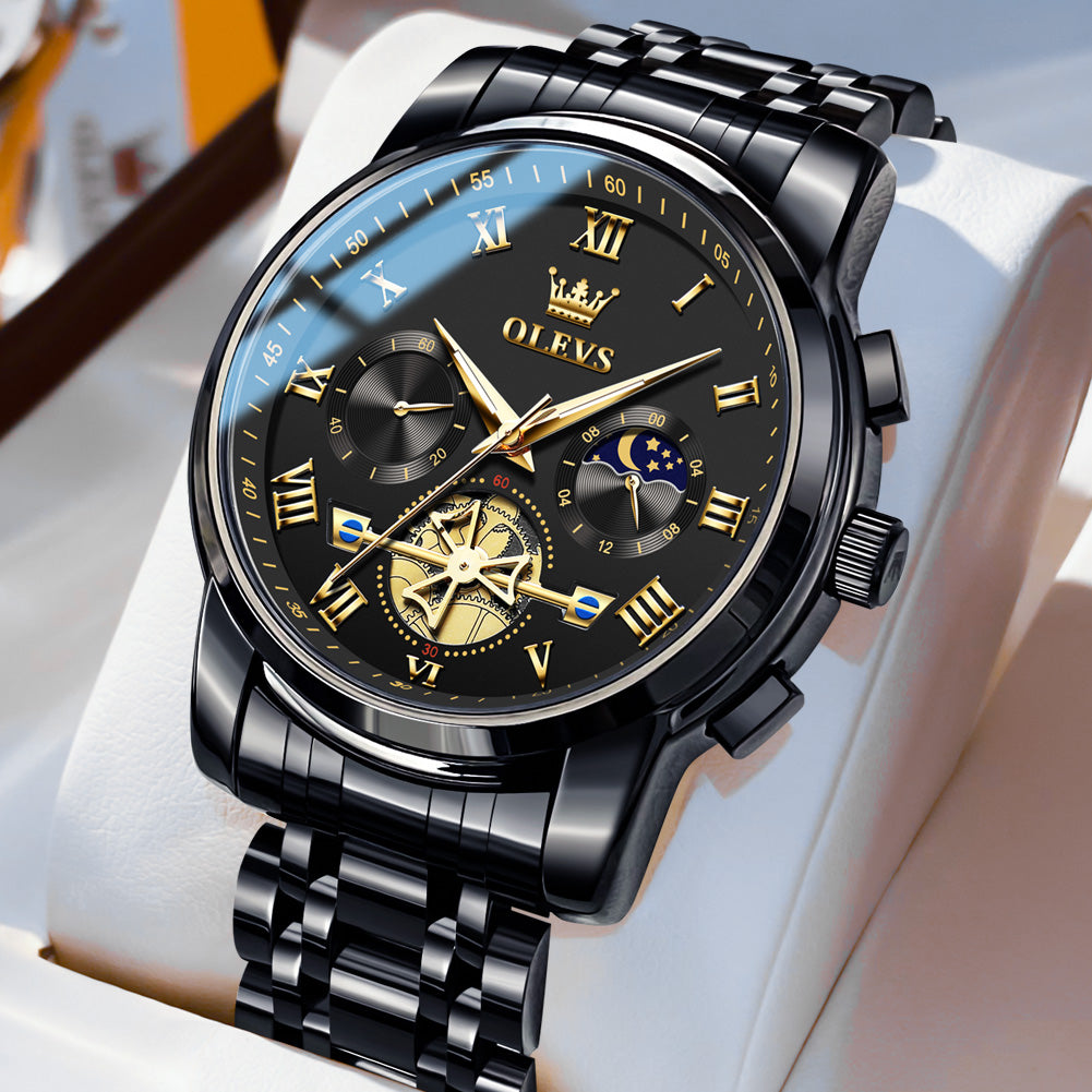 OLEVS Watches for Man 2859 All Black