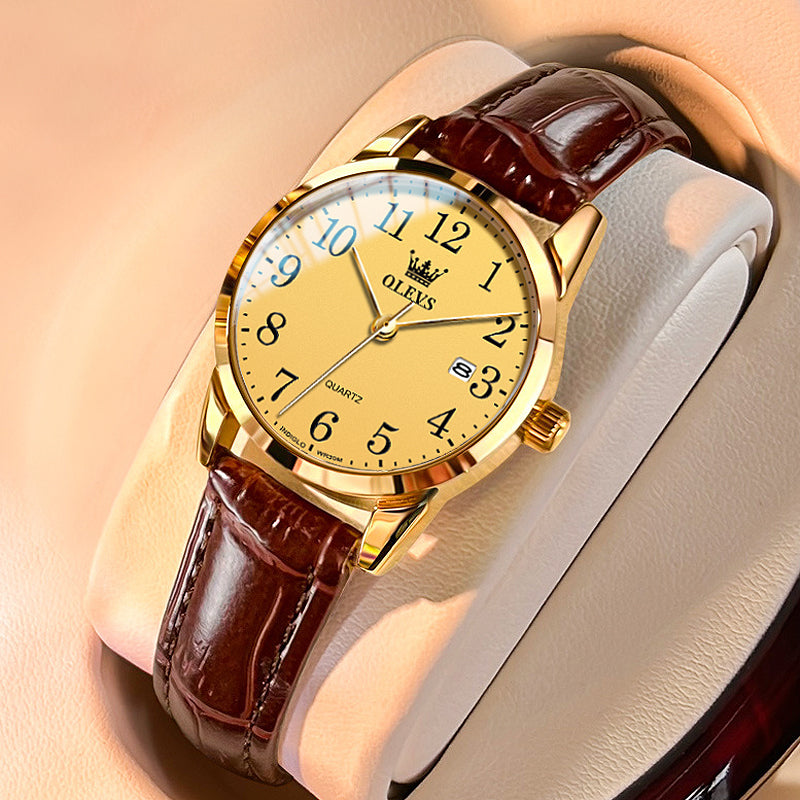 OLEVS Watches for Woman 5566 Golden