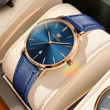 OLEVS Watches for Woman 5869 Rose Blue-PL