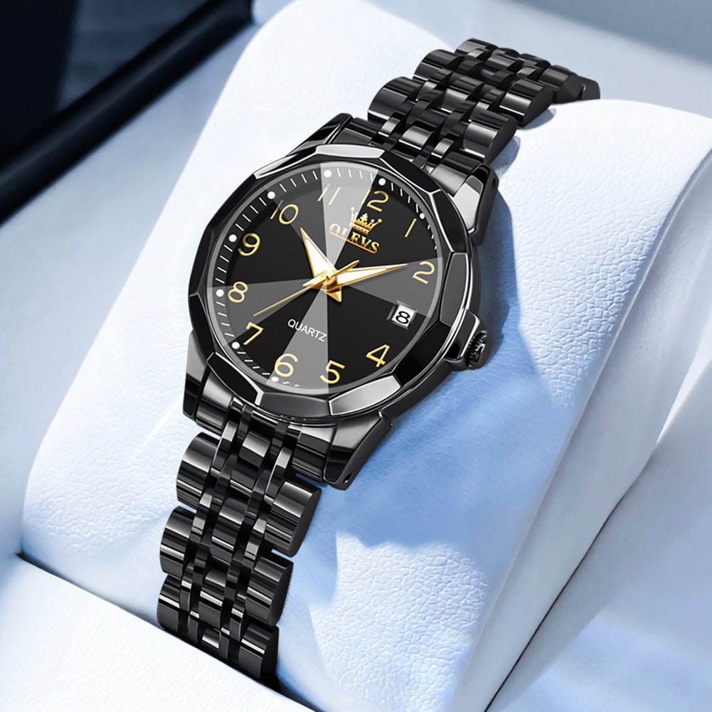 OLEVS Watches for Woman 9970 All Black