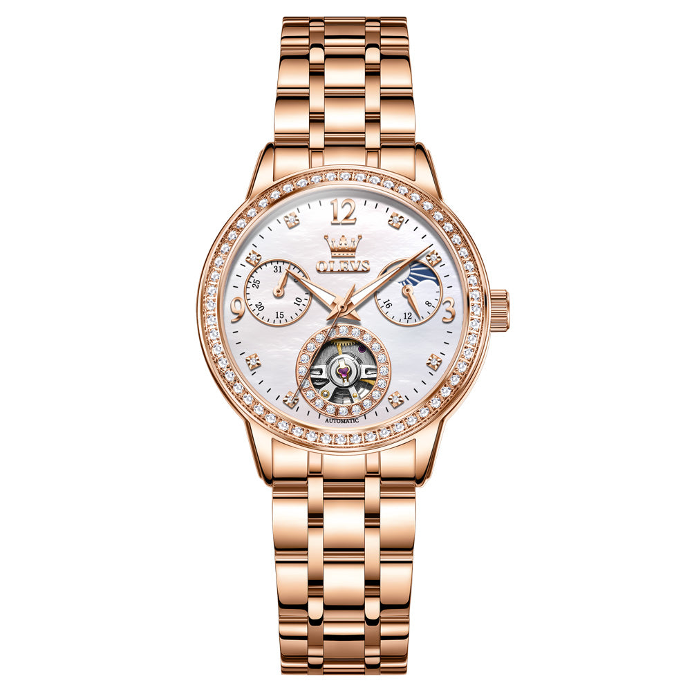 OLEVS Watches for Women Automatic Luxury Women's Wrist