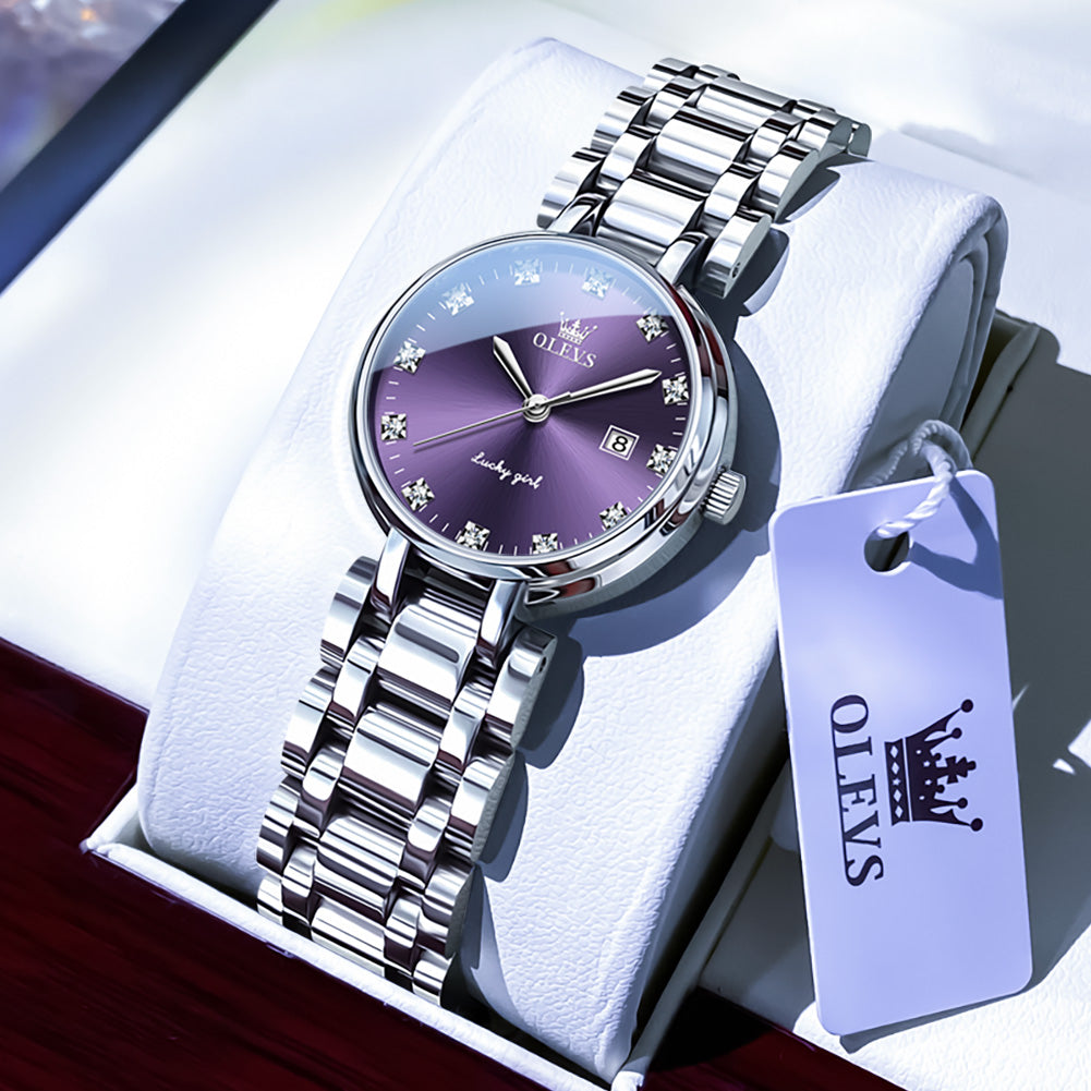 OLEVS Watches for Woman 5575 Purple