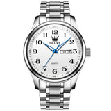 Silver Strap - White Dial Silver Trim