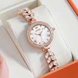 OLEVS Watches for Woman 9971 Rose White