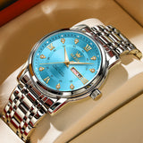 OLEVS Watches for Man 5513 T-Blue