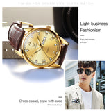 OLEVS Watches for Man 6896 Golden