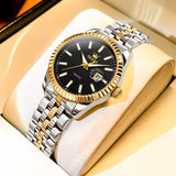 OLEVS Watches for Woman 5593 Golden Black