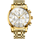 Gold Strap - White Dial Gold Trim