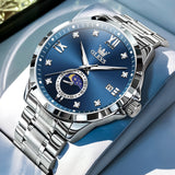 OLEVS Watches for Man 2956 Blue