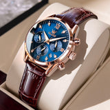 OLEVS Watches for Woman 5532 Rose Blue