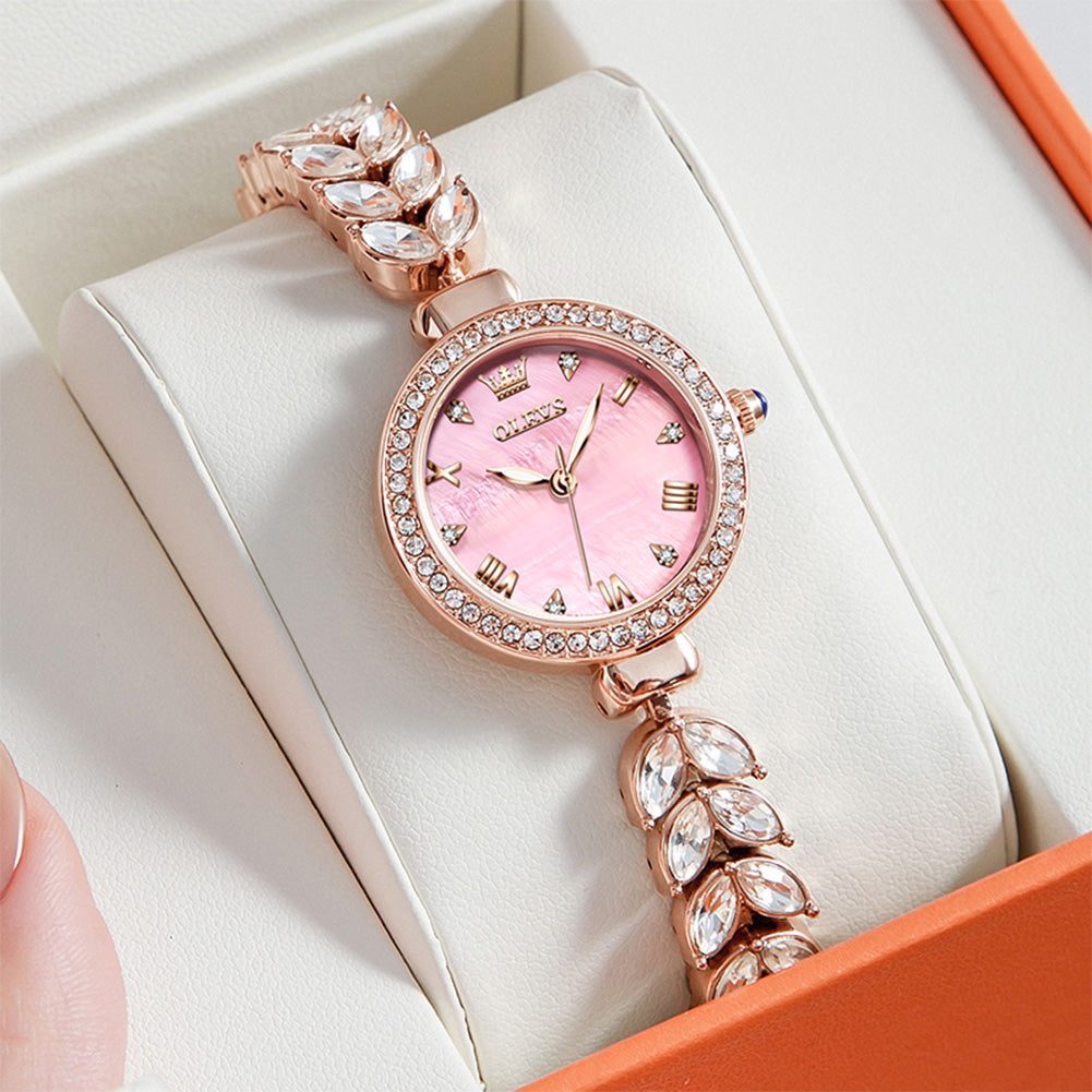 OLEVS Watches for Woman 9971 Rose Pink