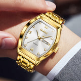 Gold Strap - White Dial Gold Trim