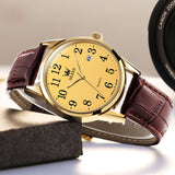 Brown Strap-Full Gold