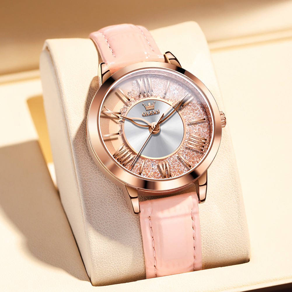 Pink  Strap-Full Rose gold