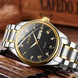 OLEVS Watches for Man 5563 Golden Black