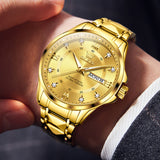 OLEVS Watches for Man 2906 Golden