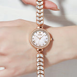 OLEVS Watches for Woman 9971 Rose White