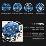 OLEVS Watches for Man 2876 Blue