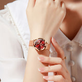 Rose Strap - Red Dial Rose Trim