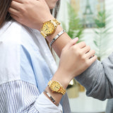 OLEVS Watches for Woman 5567 GL Golden