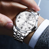 OLEVS Watches for Man 9970 White