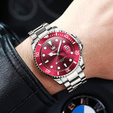 OLEVS Watches for Man 5885 Red