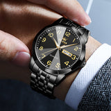 OLEVS Watches for Man 9970 All Black