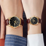 OLEVS Watches for Woman 6898 GL Golden Black