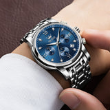 OLEVS Watches for Man 2858 Blue