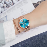 OLEVS Watches for Woman 5189 Rose Blue DW