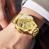 OLEVS Watches for Man 9947 Golden